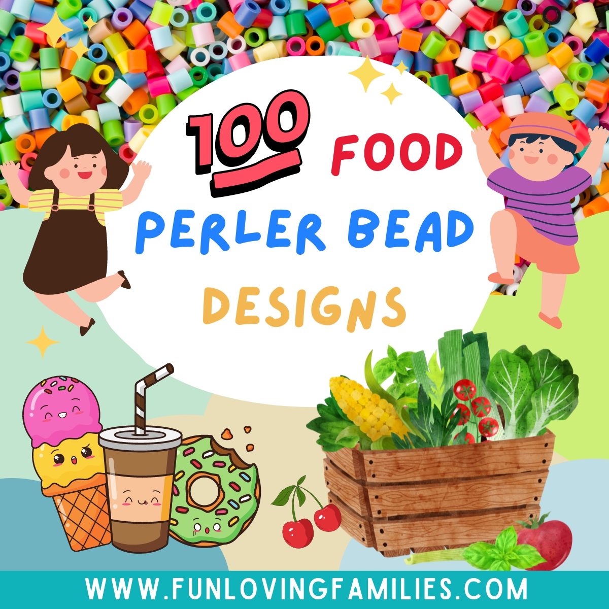 100 Food Perler Bead Patterns Designs And Ideas