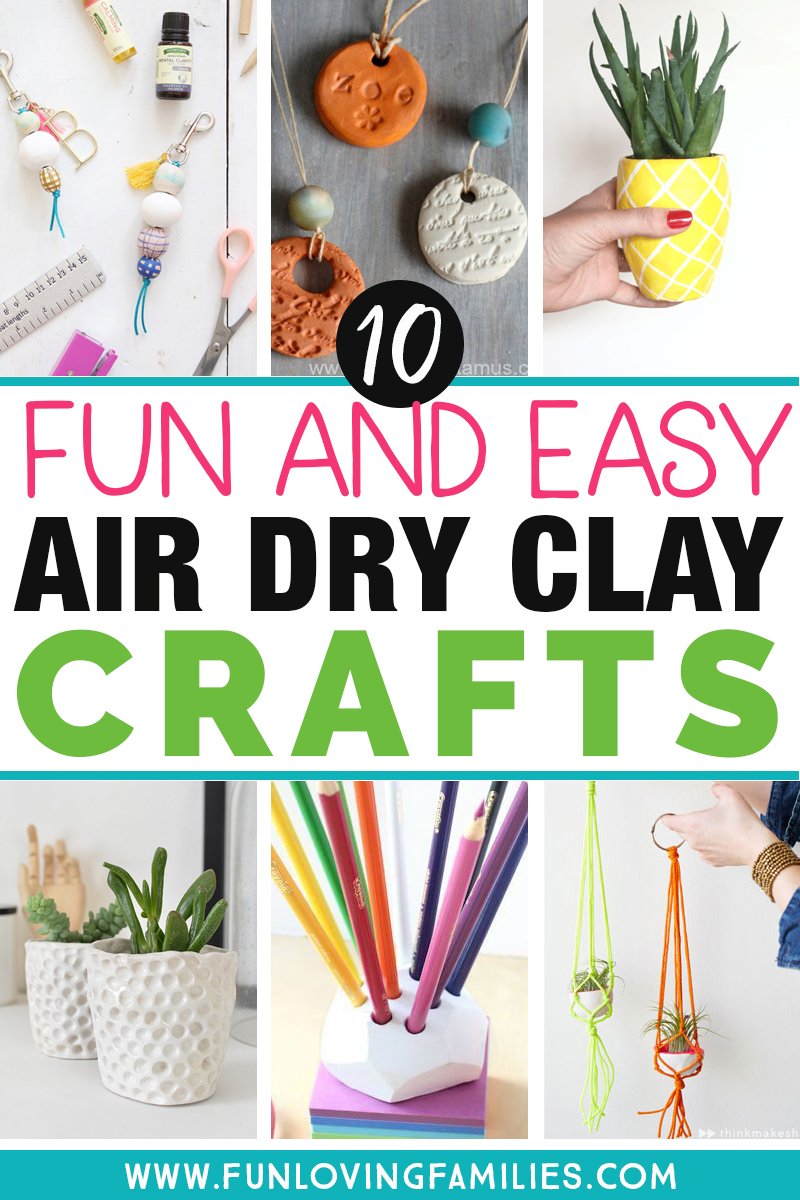 10 Things To Make With Air Dry Clay Fun And Beautiful Projects Fun 