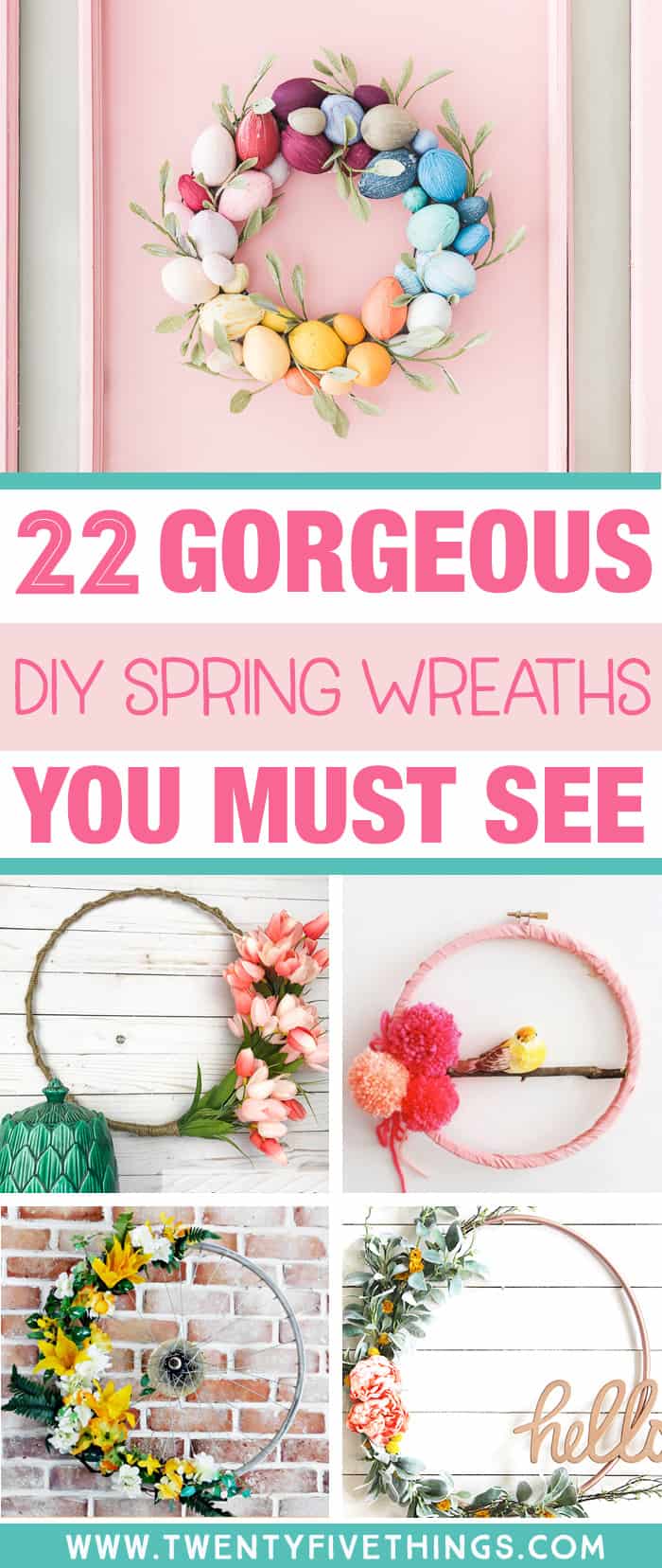 22 DIY Spring Wreath Ideas You Must See Before You Make Your Own - Fun