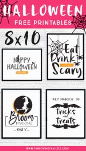 Free Halloween Party Printables - Fun Loving Families