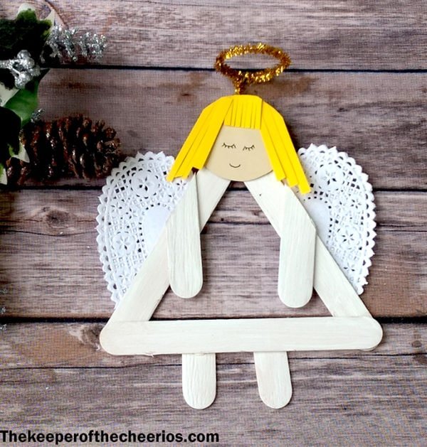 25 Fun and Easy DIY Popsicle Stick Ornaments - Fun Loving Families