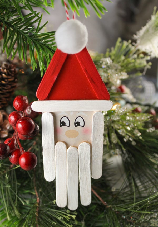 35 Fun and Easy DIY Popsicle Stick Ornaments - Fun Loving Families