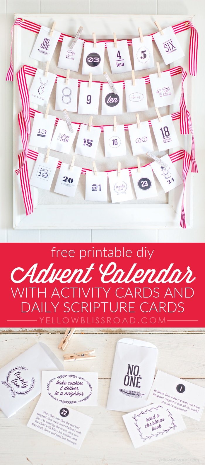 Top 10 DIY Printable Advent Calendar Ideas for Christmas Countdown Fun
