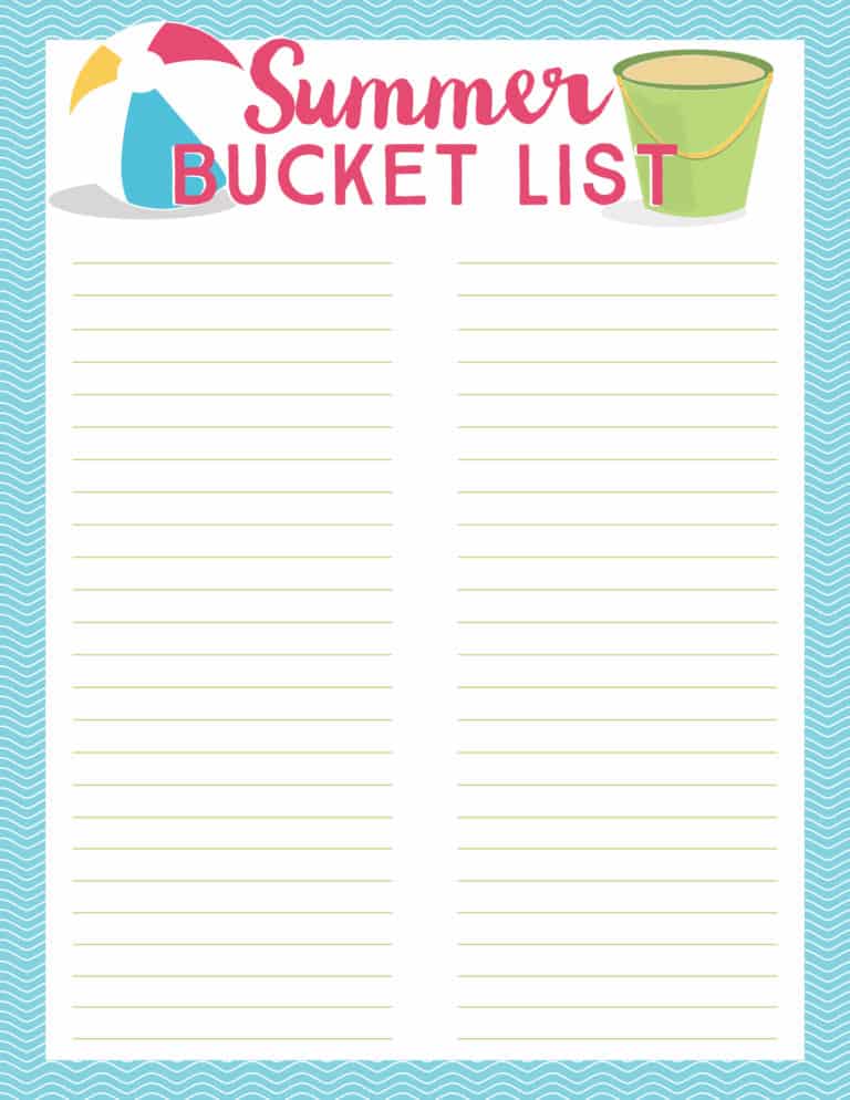 Summer Bucket List for Families Fun Loving Families