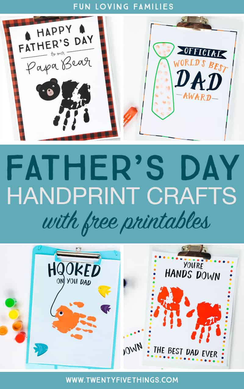 Download Fathers Day Craft Ideas Hand Prints Wild Orchid Craft Craft Ideas