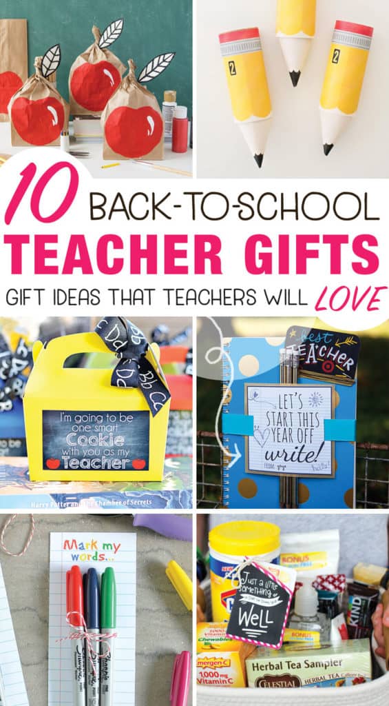 10 Back To School Teacher Gift Ideas - Fun Loving Families