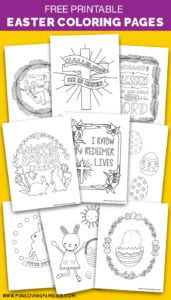 9 Easter Coloring Pages for Kids (Free Printables) - Fun Loving Families