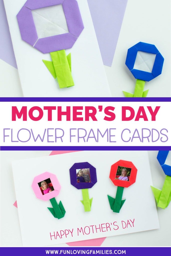 Origami Flower Cards For Mothers Day Fun Loving Families