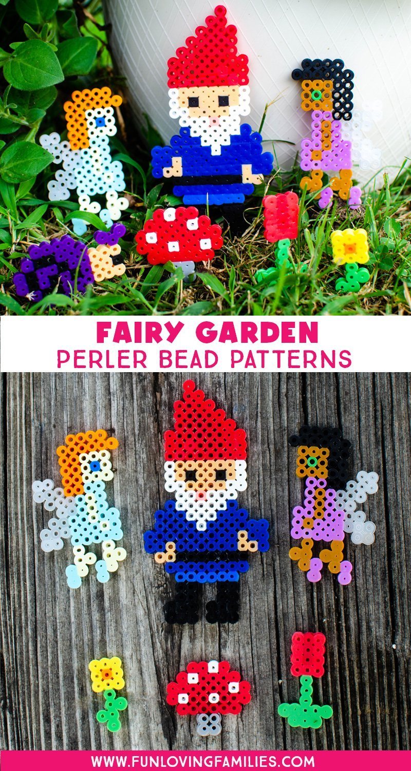 Easy Fairy Garden Perler Bead Patterns Fun Loving Families