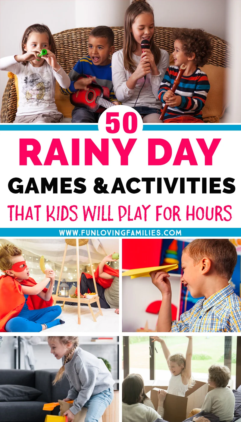 15 Simple Rainy Day Activities for those Stir Crazy Days - Big