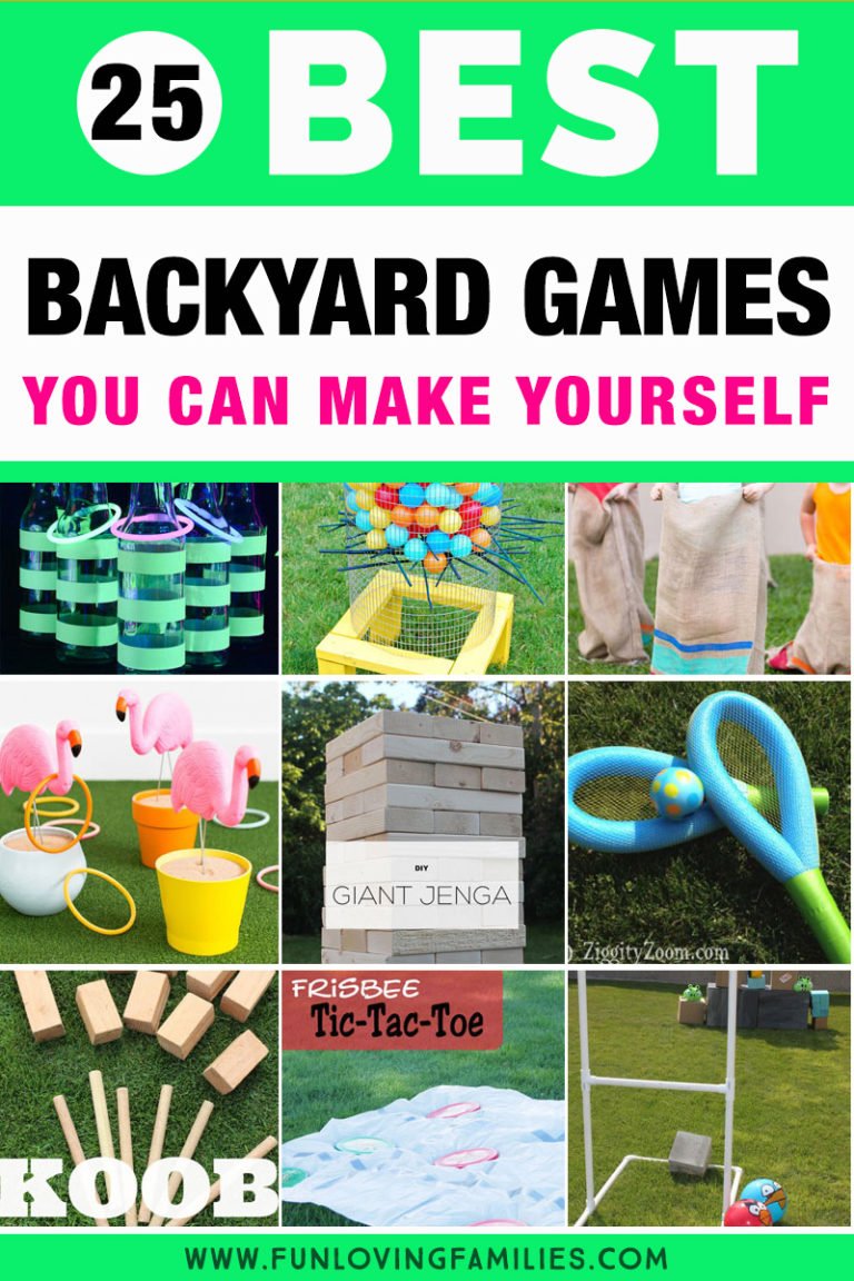 25 DIY Backyard Party Games for Family Fun - Fun Loving Families