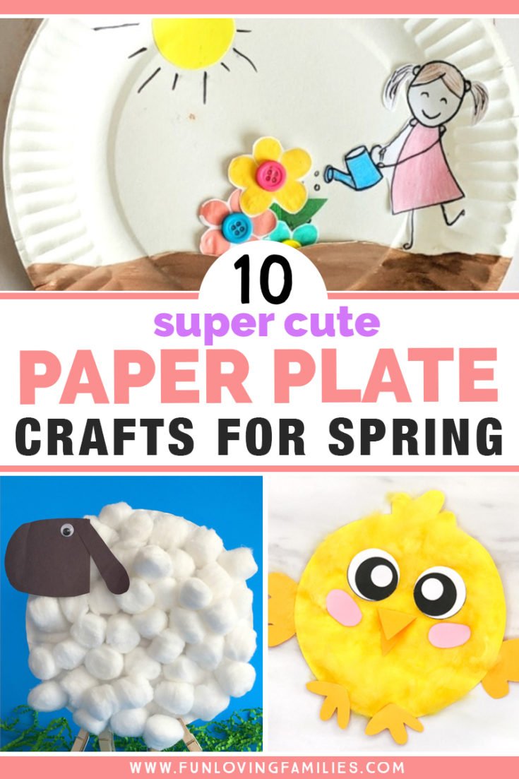 Easy Paper Plate Spring Kids Crafts - Fun Loving Families