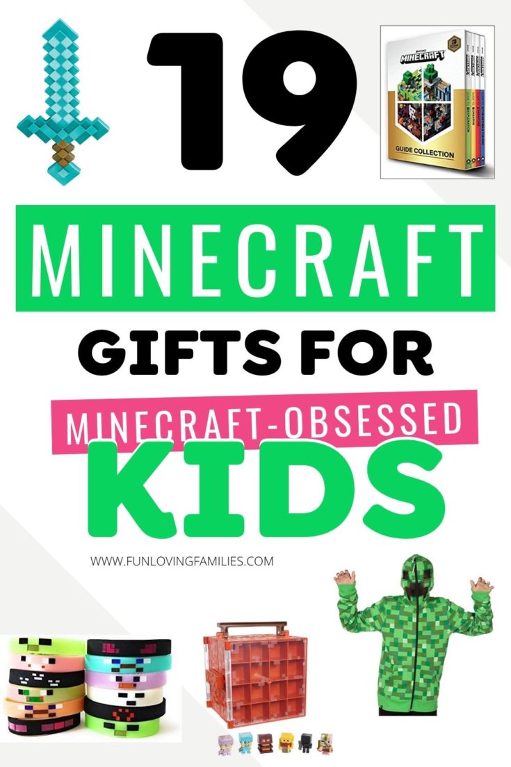 19 Coolest Minecraft Gifts for Kids 2023  Fun Loving Families