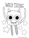 Monster Coloring Pages: 4 Cute and Silly Monsters for Kids (Free