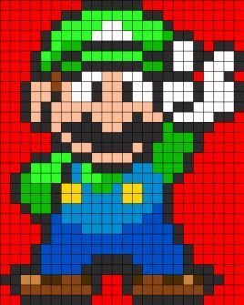 75 Super Mario Perler Bead Ideas, Patterns and Designs