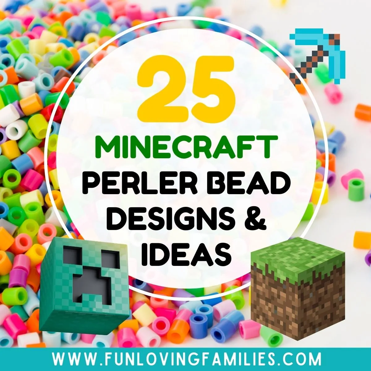 Perler Bead Animal Keychains/Magnets