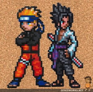 25 Anime Perler Bead Patterns, Designs and Ideas