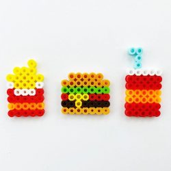 100 Food Perler Bead Patterns, Designs and Ideas