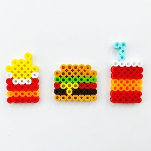 100 Food Perler Bead Patterns, Designs and Ideas