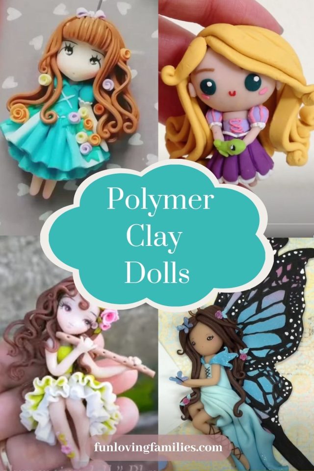 20 Best Polymer Clay Doll Tutorials & Ideas - Fun Loving Families